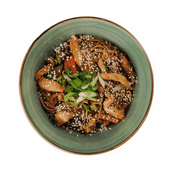 WOK с курицей терияки