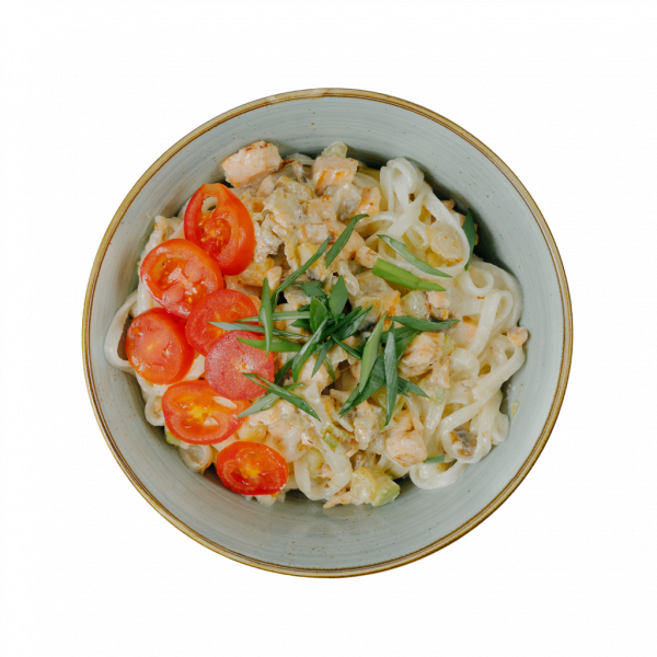 WOK с Лососем